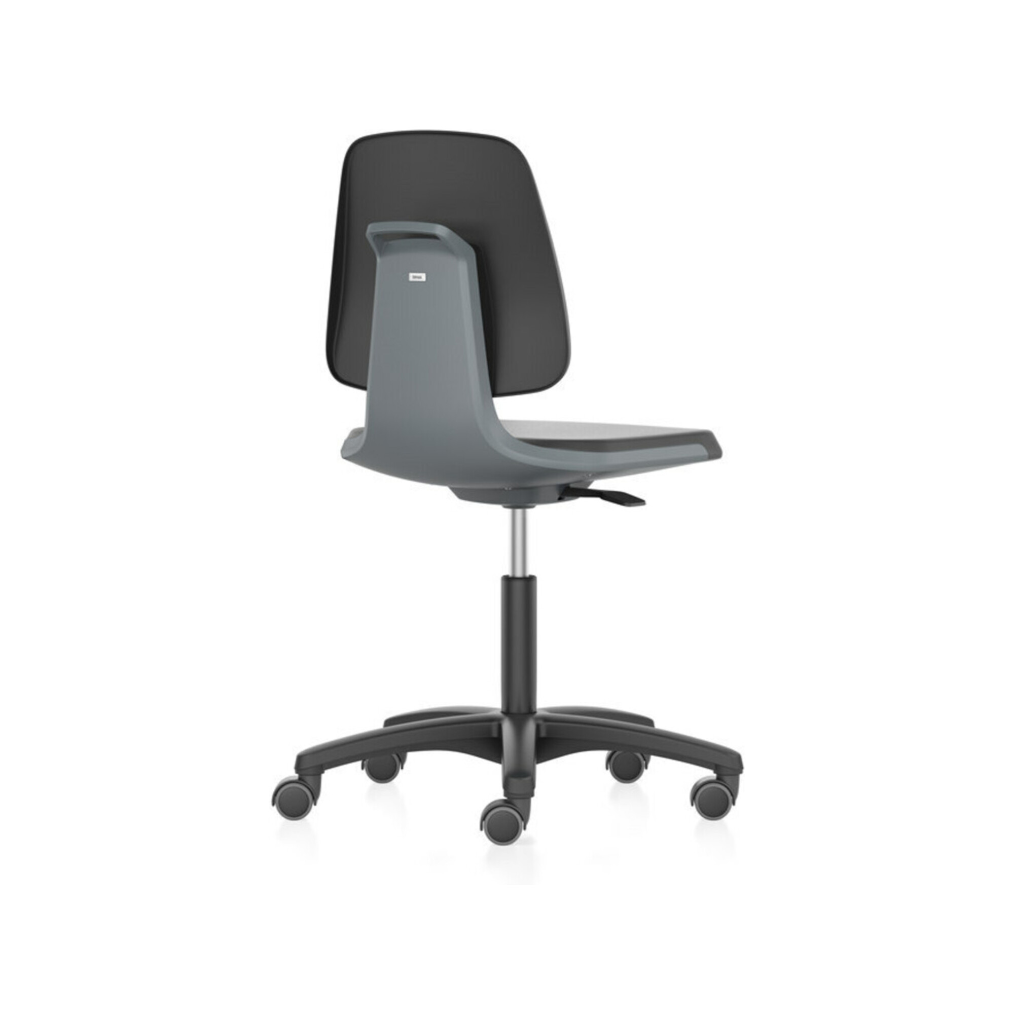 bimos Arbeitsdrehstuhl Labsit m.Rl.PU-Schaum Sitzschale anthrazit Sitzhöhe 450-650mm ; Interstuhl