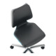 bimos Arbeitsdrehstuhl Labsit m.Rl.Sitzschale blau Integralschaum schwarz 450-650mm-4