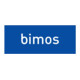bimos Arbeitsdrehstuhl Labsit Rollen Sitzschale weiß Supertec-Gewebe schwarz 450-650mm-2