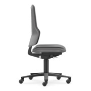 bimos Arbeitsdrehstuhl Neon Synchrontechnik Skintec Flexband grau 450-620 mm-4