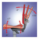 bimos Arbeitsdrehstuhl Sintec B m.Gleitern u.Sitzneigung ESD Sitz-H.430-580mm