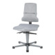 bimos Arbeitsdrehstuhl Sintec Sitz und Rückenlehne aus Kunststoff mit Gleiter-1