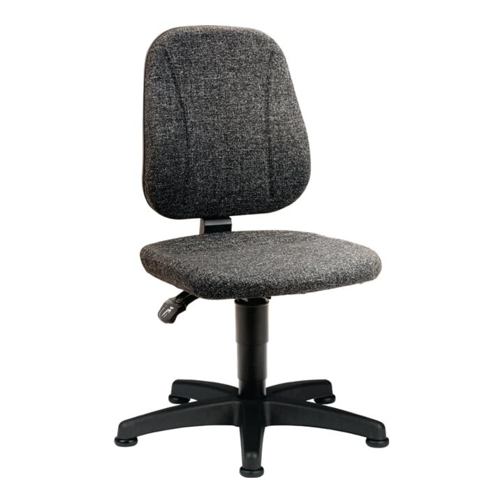 bimos Arbeitsdrehstuhl Unitec m.Gleitern Stoffpolster Sitz-H.440-620mm