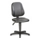 bimos Arbeitsdrehstuhl Unitec mit Gleiter und Kunstleder schwarz Sitzhöhe 440-620 mm-1