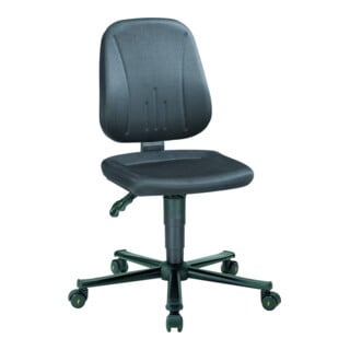 bimos Arbeitsstuhl ESD Unitec 2, schwarz Sitzhöhe 440-620 mm Stoffpolster, mit