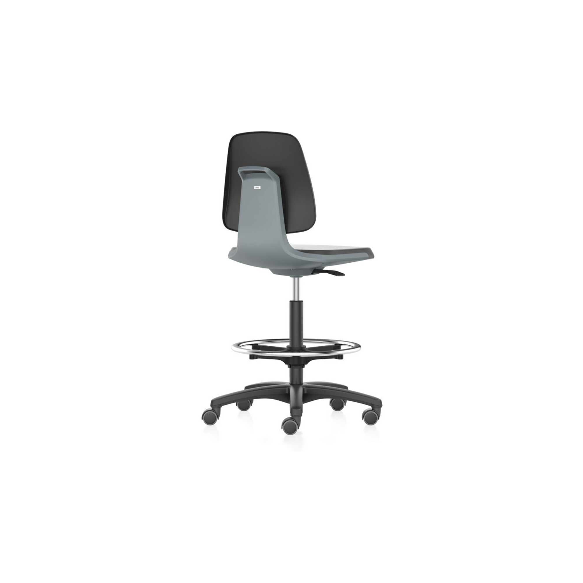 bimos Arbeitsstuhl Labsit 4, PU anthrazit Sitzhöhe 560-810 mm
