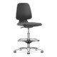 Bimos Arbeitsstuhl Labsit mit Gleiter Sitz-H. 520-770 mm Skintec weiß