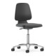 Bimos Arbeitsstuhl Labsit mit Rollen Sitz-H. 450-650 mm Skintec weiß
