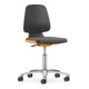 Bimos Arbeitsstuhl Labsit mit Rollen Sitz-H.450-650mm Skintec grün
