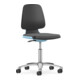 Bimos Arbeitsstuhl Labsit mit Rollen Sitz-H.450-650mm Skintec orange