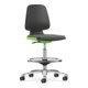 Bimos Arbeitsstuhl Labsit mit Rollen Sitz-H. 560-810 mm Skintec anthrazit