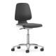 Bimos Arbeitsstuhl Labsit mit Rollen Sitz-H.560-810 mm Skintec blau
