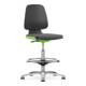 Bimos Arbeitsstuhl Labsit Skintec Sitz-H. 520-770 mm Sitzschale anthrazit Gleiter