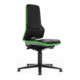 bimos Arbeitsstuhl Neon Basisstuhl mit Gleiter Flexband grün Sitzhöhe 450-620 mm ohne Polster-3