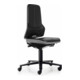 bimos Arbeitsstuhl Neon Basisstuhl mit Rollen Flexband grau Sitzhöhe 450-620 mm ohne Polster-3