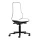 bimos Chaise de travail ESD Neon 2, gris Hauteur d'assise 450-620 mm avec roulettes, sans coussin-4