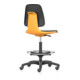 bimos Chaise de travail Labsit 4, PU orange Hauteur d'assise 560-810 mm-1