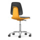 Bimos Chaise de travail Labsit avec roulettes Hauteur d’assise 450-650 mm Skintec orange