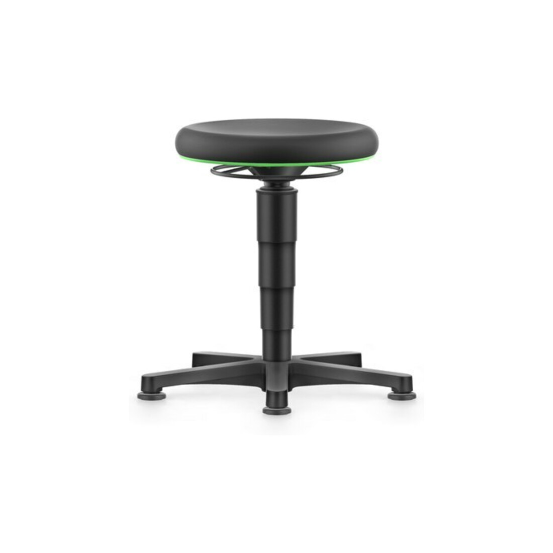 bimos Drehhocker Integralschaum Sitzhöhe 450 - 650 mm mit Gleiter