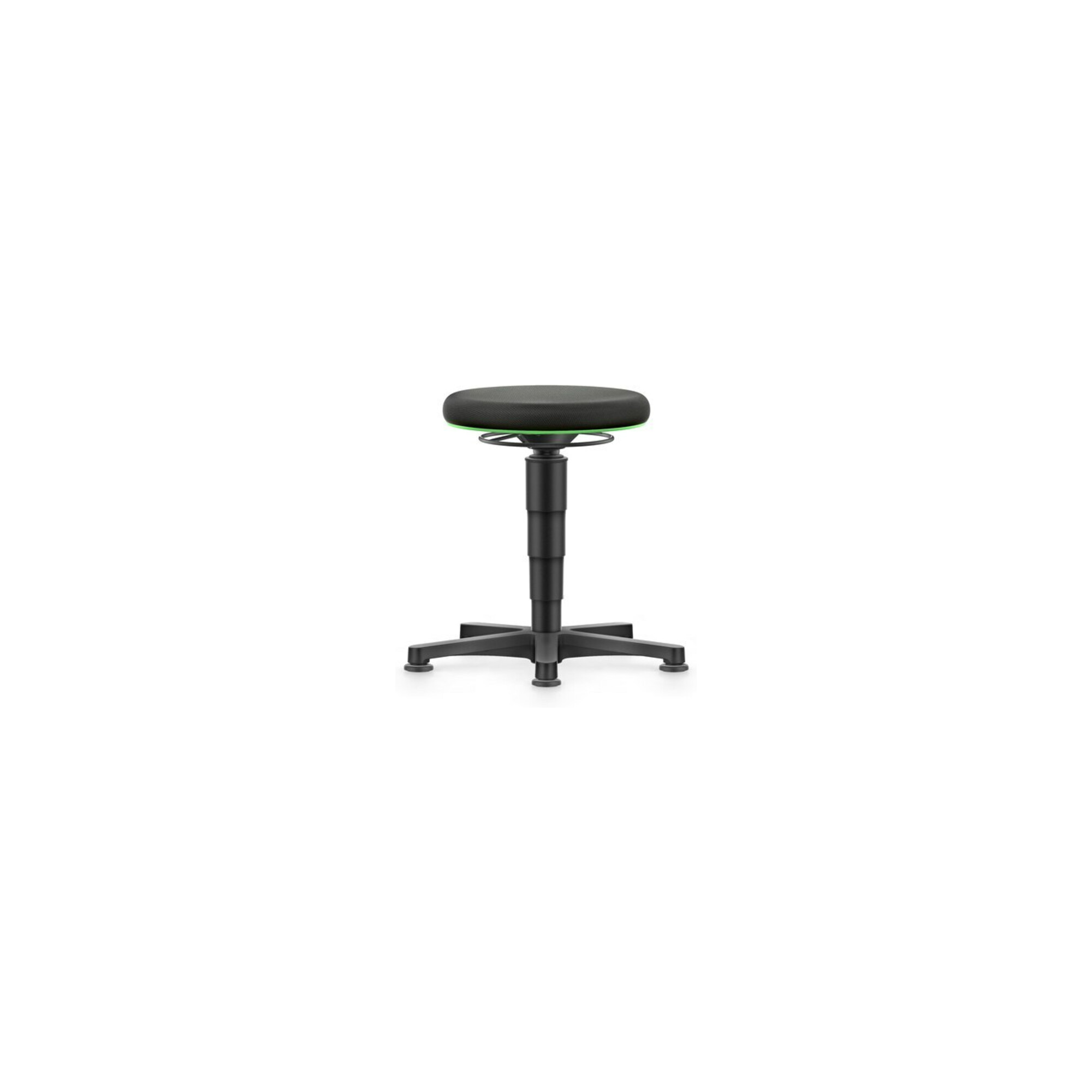 bimos Drehhocker Stoffsitz Sitzhöhe 450 - 650 mm mit Gleiter