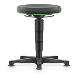 bimos Drehhocker Supertec Sitzhöhe 450 - 650 mm mit Gleiter