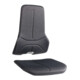 bimos Élément rembourré tissu noir pour chaise de travail ESD Neon-1