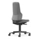 bimos Fauteuil de bureau Neon synchronisé Skintec Flexband gris 450-620 mm
