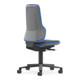 Bimos Fauteuil de bureau Neon technologie synchronisée Skintec Flexband bleu 450-620 mm