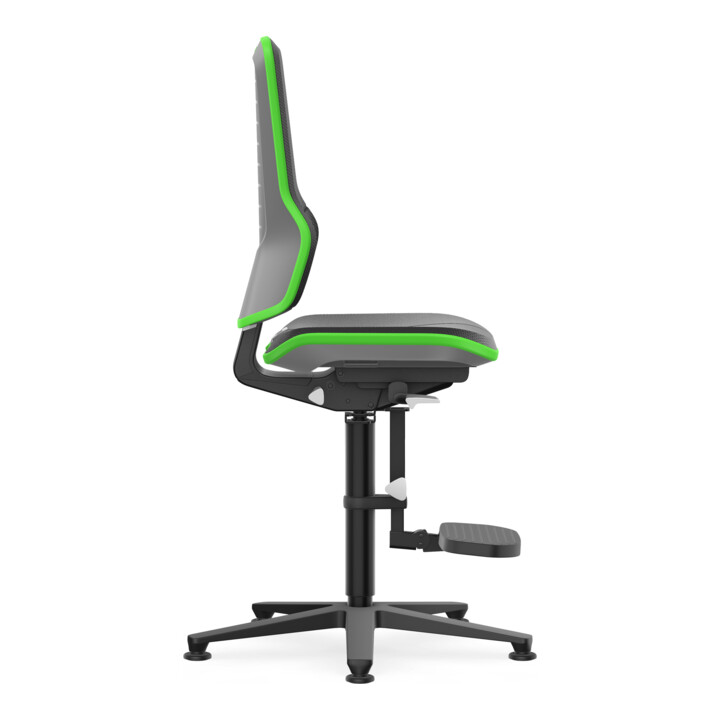 bimos Hochstuhl Neon Skintec Flexband grün Sitz 590-870 mm Synchrontechnik