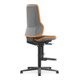 bimos Hochstuhl Neon Skintec Flexband oran. Sitz 590-870 mm Synchrontechnik