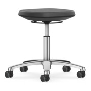 Bimos Industrie- und Laborhocker Labsit mit Rollen Sitz-H. 450-650 mm Skintec-1
