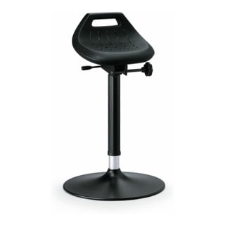 bimos Industriestehhilfe PU-Sitz Tellerfuß Sitzhöhe 650-850 mm