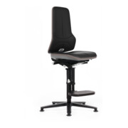 bimos Neon chaise haute similicuir flexband gris assise 590-870 mm contact permanent