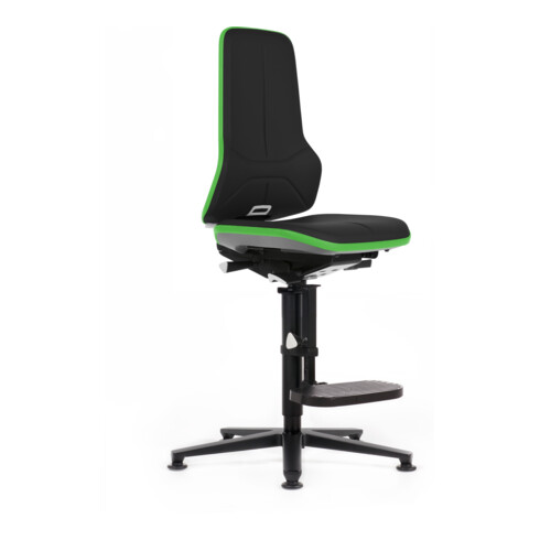 bimos Neon chaise haute similicuir flexband vert assise 590-870 mm contact permanent