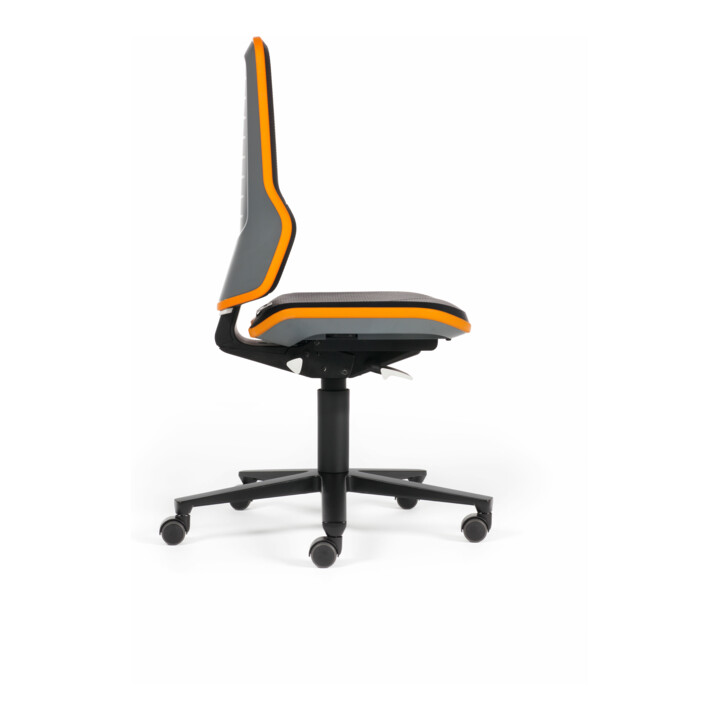 bimos Neon mit Rollen PU-Schaum Flexband orange Sitz 450-620 mm Synchrontechnik