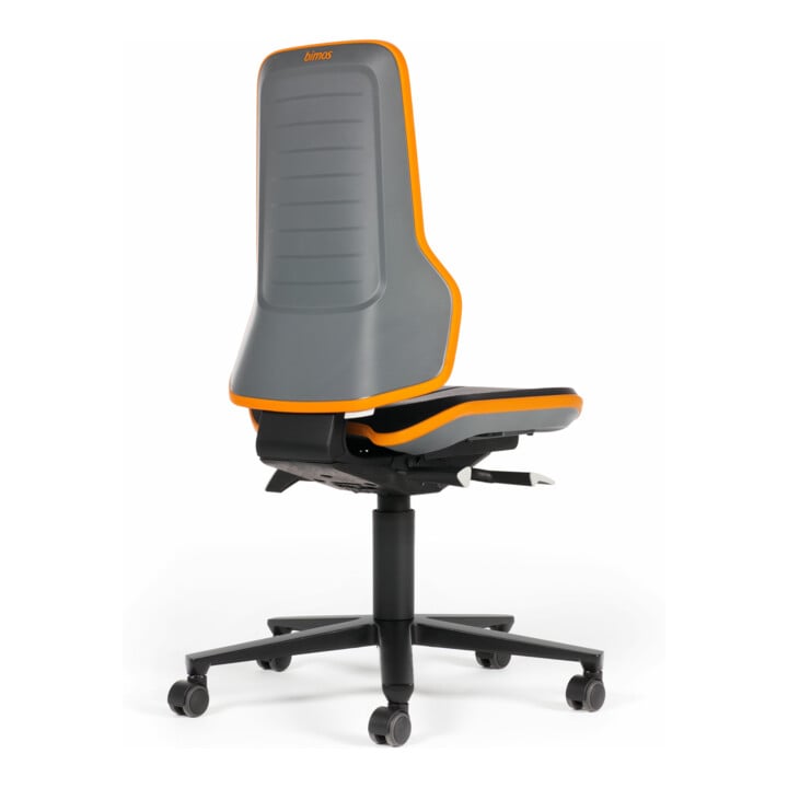 bimos Neon mit Rollen PU-Schaum Flexband orange Sitz 450-620 mm Synchrontechnik