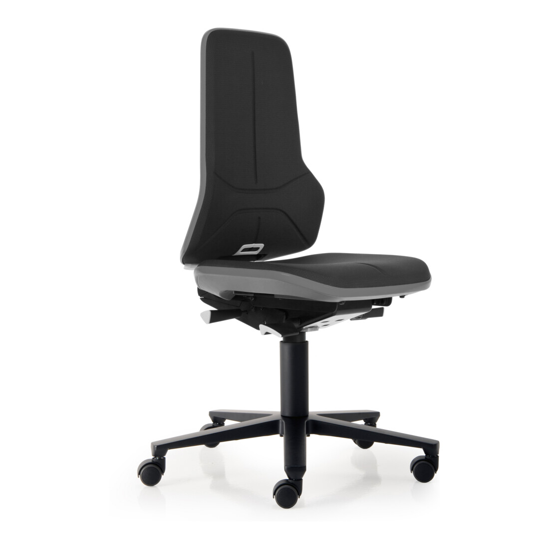 bimos Neon mit Rollen Supertec Flexband grau Sitz 450-620 mm Permanentkontakt