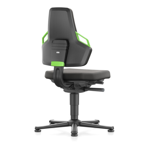 bimos Nexxit avec patin rembourrage Supertec couleur de la poignée vert hauteur d'assise 450-600 mm