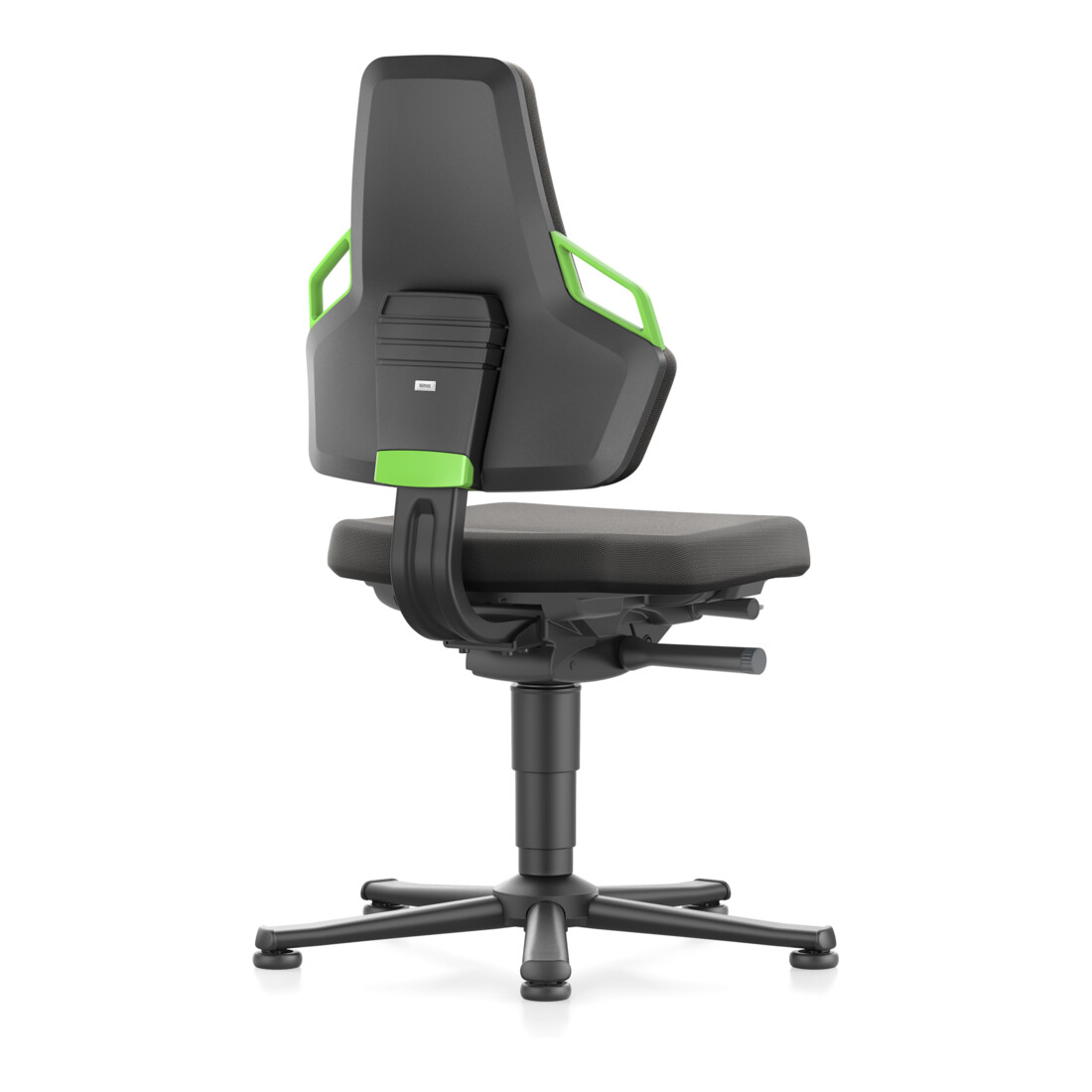 bimos Nexxit avec patin rembourrage Supertec couleur de la poignée vert hauteur d'assise 450-600 mm