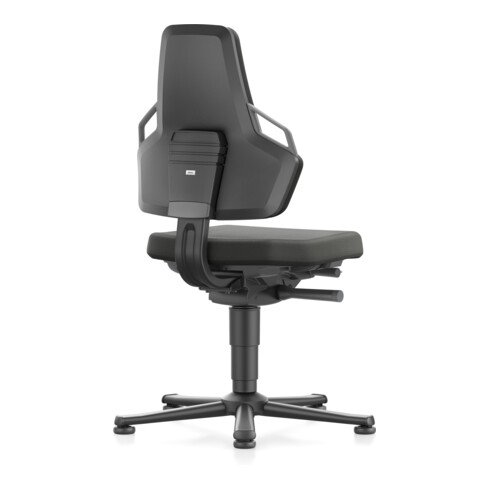 bimos Nexxit avec patins tissu rembourré couleur des poignées gris hauteur d'assise 450-600 mm