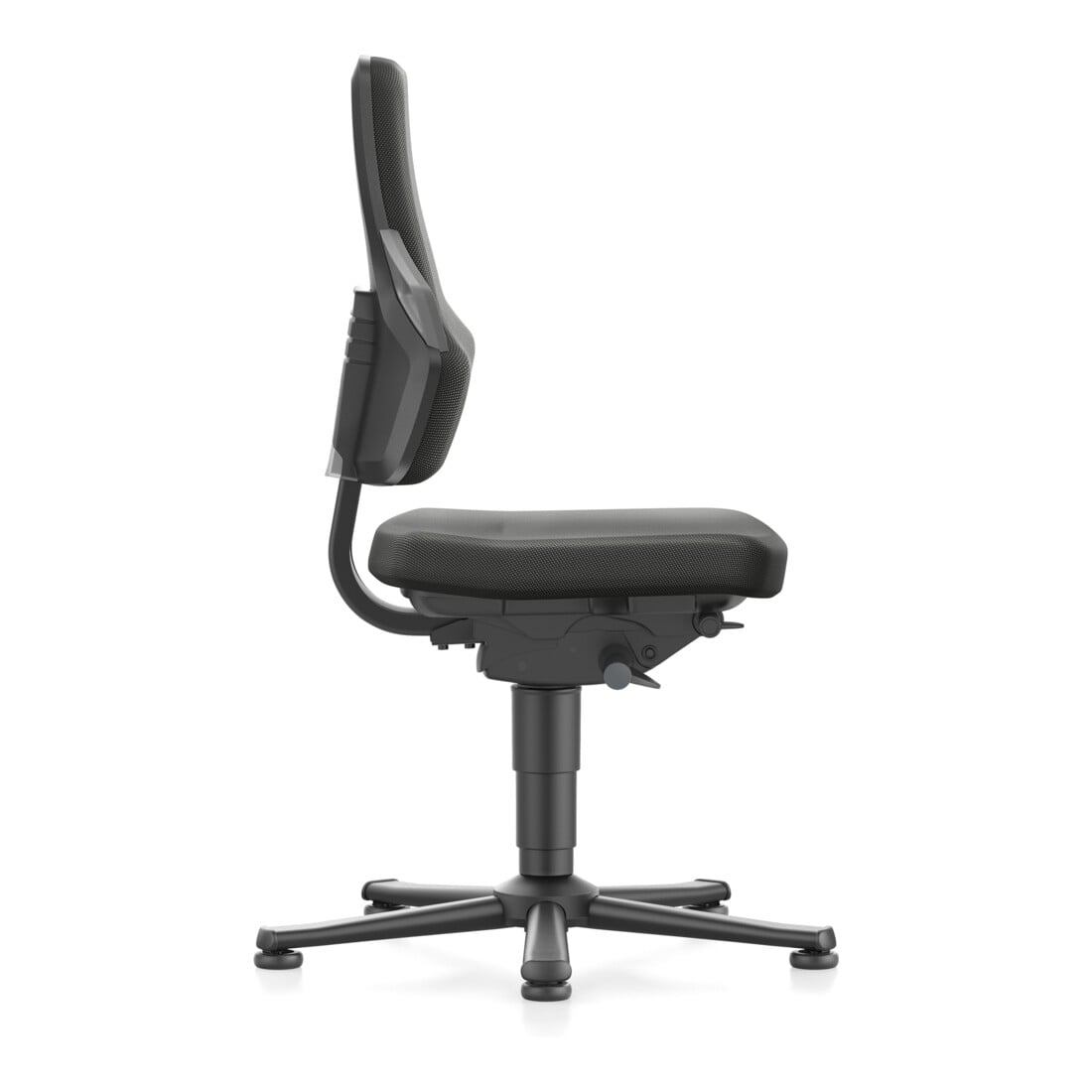 bimos Nexxit avec patins tissu rembourré couleur des poignées gris hauteur d'assise 450-600 mm