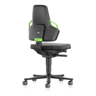 bimos Nexxit avec roulettes rembourrage Supertec couleur de la poignée vert hauteur d'assise 450-600 mm