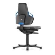 bimos Nexxit mit Gleiter Kunstlederpolster Grifffarbe blau Sitzhöhe 450-600 mm-4