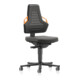 bimos Nexxit mit Rollen Supertec-Polster Grifffarbe orange Sitzhöhe 450-600 mm-1