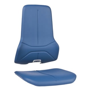bimos Polsterelement Kunstleder blau