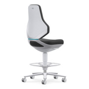 Bimos Reinraum Texon Sitz-Stopp-Rollen Fußring 570-810 mm Skintec-1