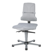bimos Sintec Arbeitsdrehstuhl Sitz und Rückenlehne aus Kunststoff mit Gleiter Permanentkontaktmechanik und Sitzneigungsverstellung