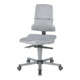 bimos Sintec Arbeitsdrehstuhl Sitz und Rückenlehne aus Kunststoff mit Rollen Permanentkontaktmechanik und Sitzneigungsverstellung-1