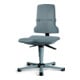 bimos Sintec chaise de travail pivotante assise et dossier en polypropylène avec patins chaise de travail pivotante avec mécanisme de contact permanent-1