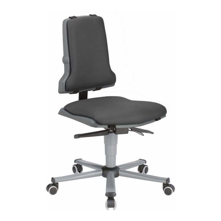 bimos Sintec siège de travail pivotant Assise et dossier en polypropylène avec roulettes Mécanisme de contact permanent et réglage de l'inclinaison de l'assise